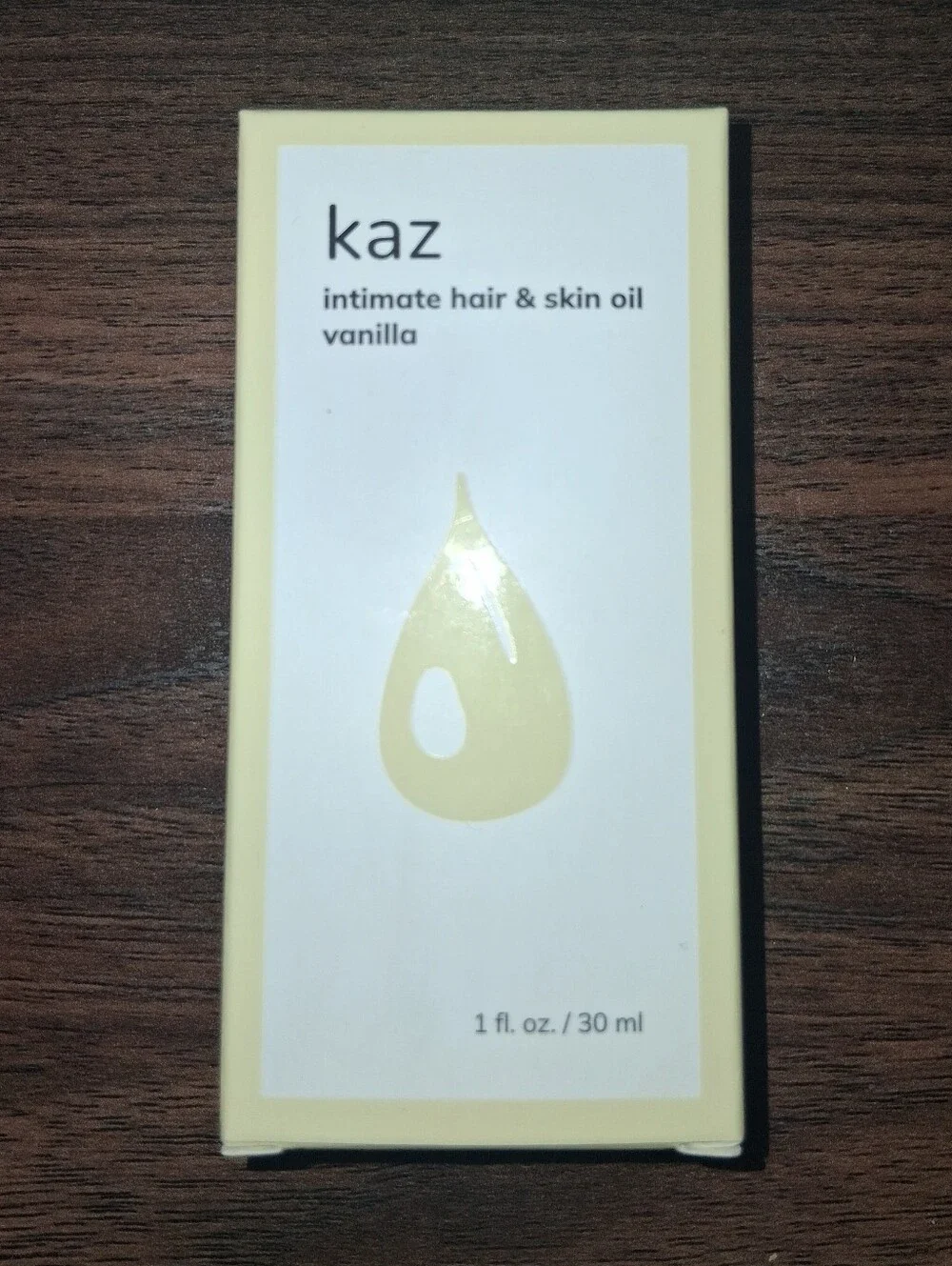 kaz Vanilla Intimate Hair & Skin Oil